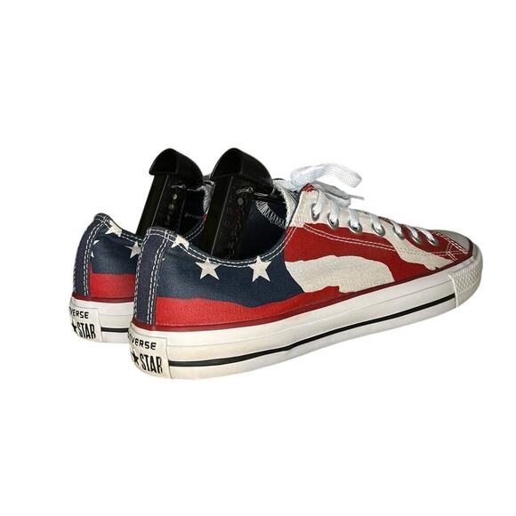 ***SOLD*** Converse Chuck Taylor American Flag 148835F Low Top Ox Mens Size 9 - Picture 3 of 6